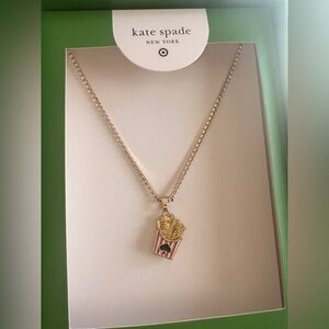 Brand new in box KATE SPADE NEW YORK for TARGET - French Fry Necklace